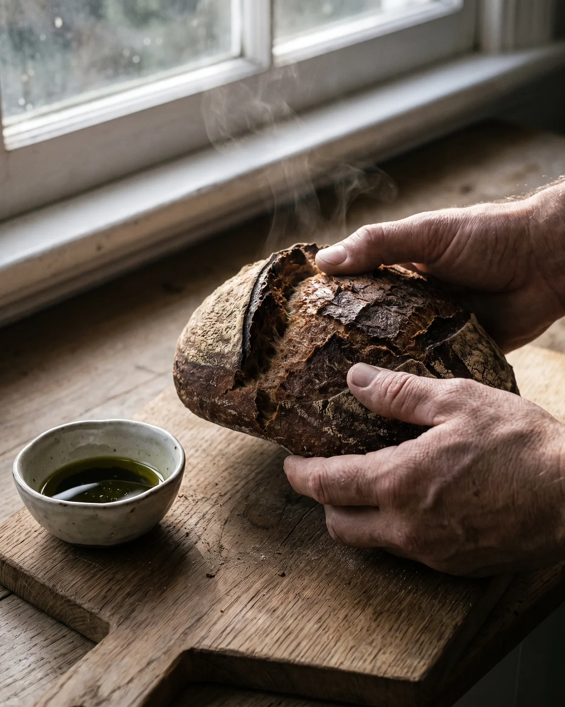 Bread from the wood oven