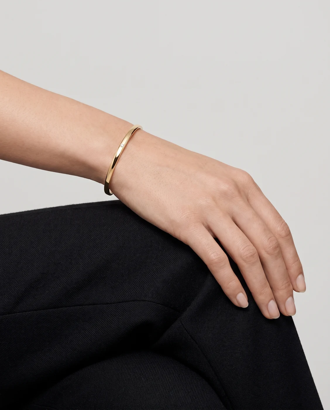 The Fil bangle worn