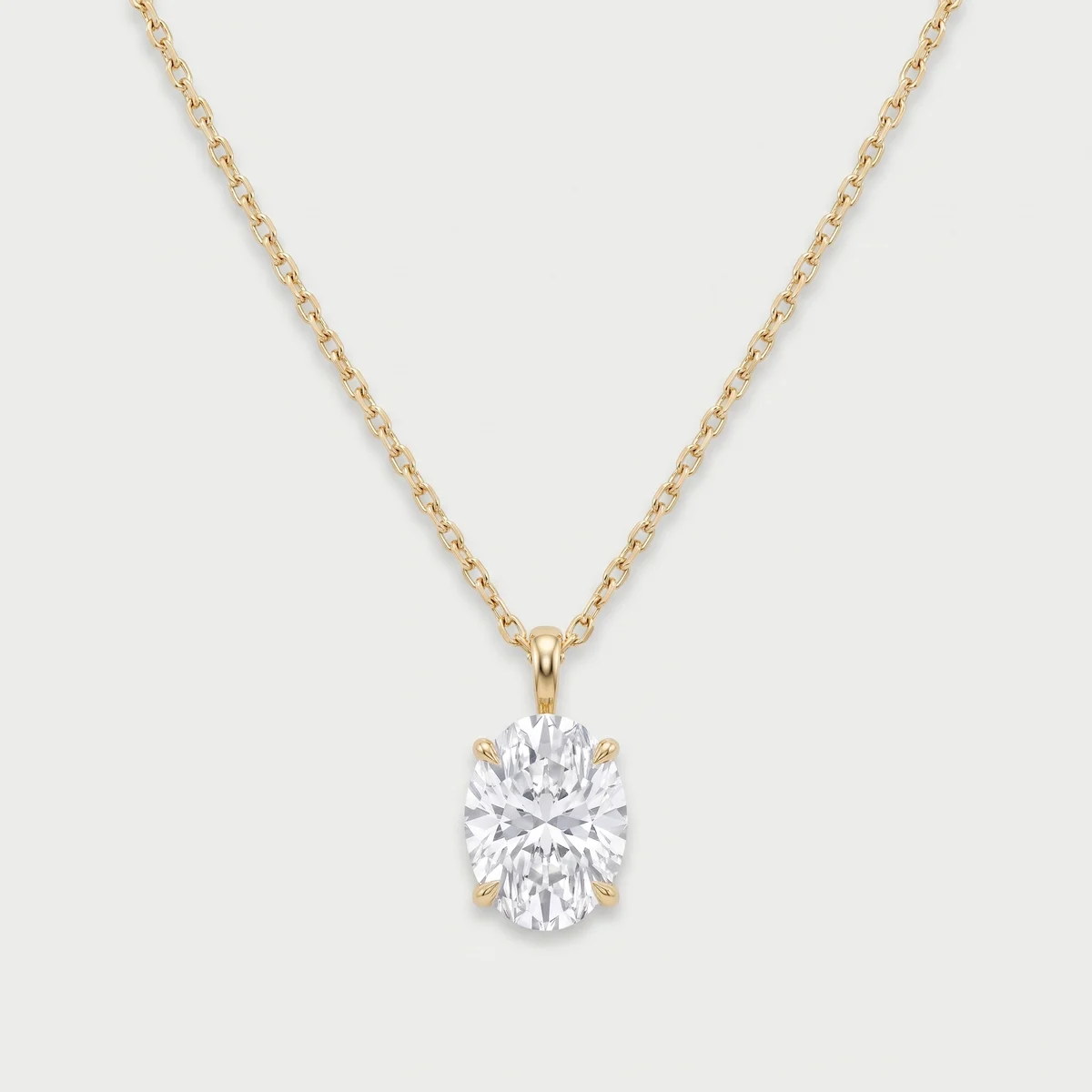 Soleil pendant in yellow gold