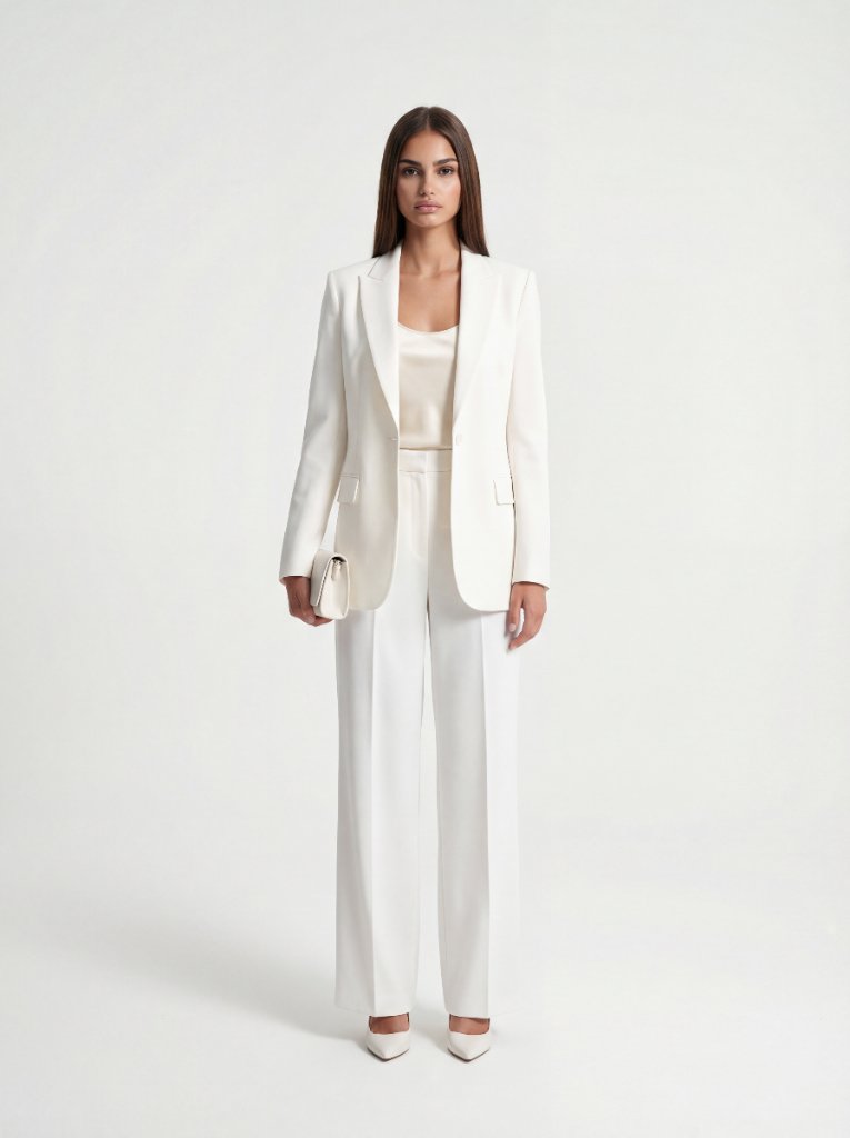 Vanessa white suit