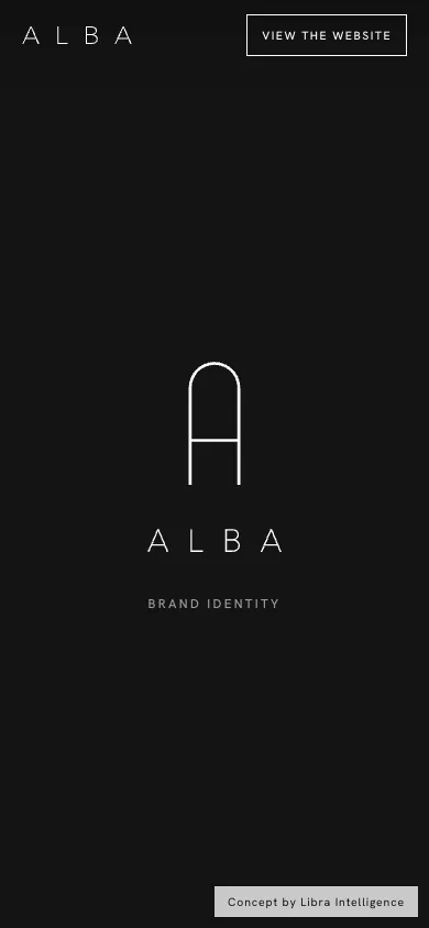 ALBA · Identity & branding
