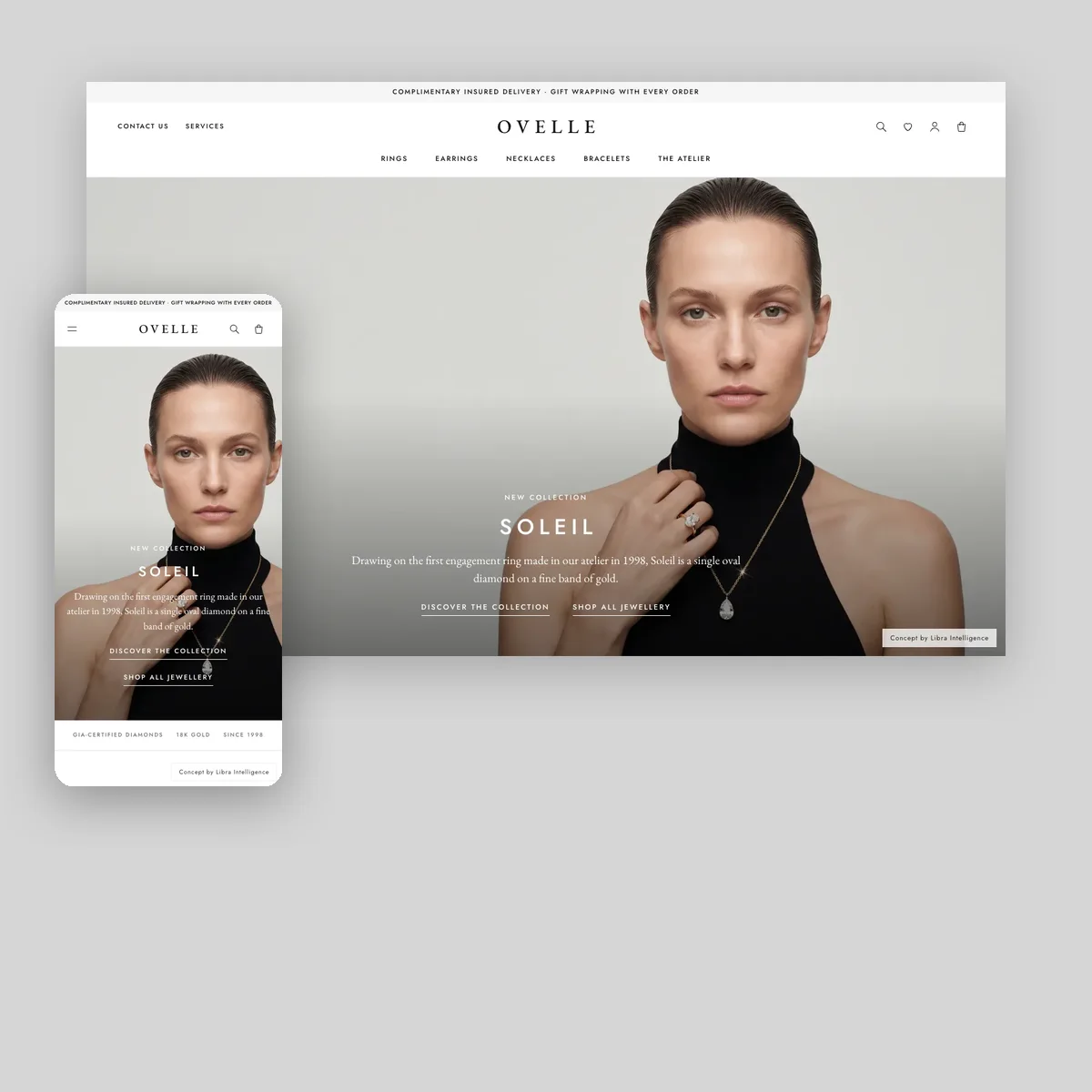 OVELLE · Online store · Luxury