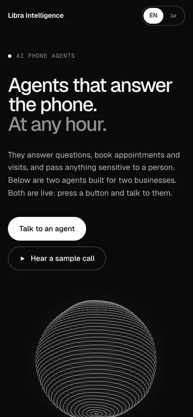 Névé · ALBA · AI phone agents